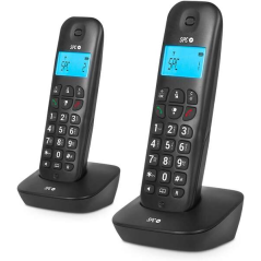 Téléphone sans fil SPC Air Pro Duo - Écran rétroéclairé 35x22 mm - Identification de l'appelant - Connexion réseau téléphonique