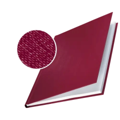 Lot de 10 carnets à couverture rigide Leitz Impressbind, épaisseur 3,5 mm – Capacité : 15 à 35 feuilles A4 – Reliure de haute qu