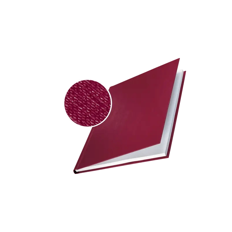 Lot de 10 carnets à couverture rigide Leitz Impressbind, épaisseur 3,5 mm – Capacité : 15 à 35 feuilles A4 – Reliure de haute qu