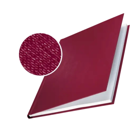 Lot de 10 carnets à couverture rigide Leitz Impressbind, épaisseur 3,5 mm – Capacité : 15 à 35 feuilles A4 – Reliure de haute qu