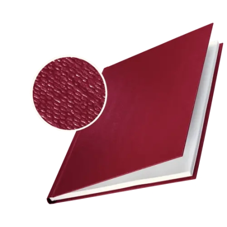 Lot de 10 carnets Leitz Impressbind à couverture rigide de 7 mm - Capacité : 36 à 70 feuilles A4 - Reliure de haute qualité - Co