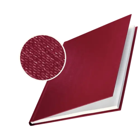 Lot de 10 couvertures rigides Leitz Impressbind 10,5 mm - Format A4 - Carton avec surface lin mat - Reliure de haute qualité - C