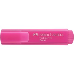 surligneur rose pastel Faber-Castell