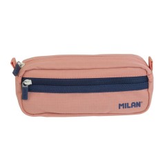 ✅ Trousse rectangulaire Milan Serie 1918 - 2 compartiments - Tissu résistant aux déchirures et aux déchirures en stock