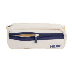 ✅ Trousse rectangulaire Milan Serie 1918 - 2 compartiments - Tissu résistant aux déchirures et aux déchirures en stock