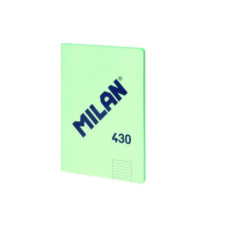 ✅ Cahier Collé Milan Format A4 Ligné 7mm - 48 Feuilles de 95 gr/m2 - Micro-perforé - Couverture Souple - Colo en stock