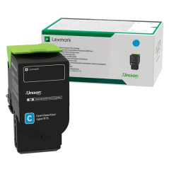 Cartouche de toner cyan d'origine Lexmark - 75M20C0