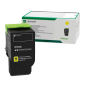Cartouche de toner jaune d'origine Lexmark - 75M20Y0