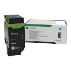Cartouche de toner cyan d'origine Lexmark - 75M2HC0