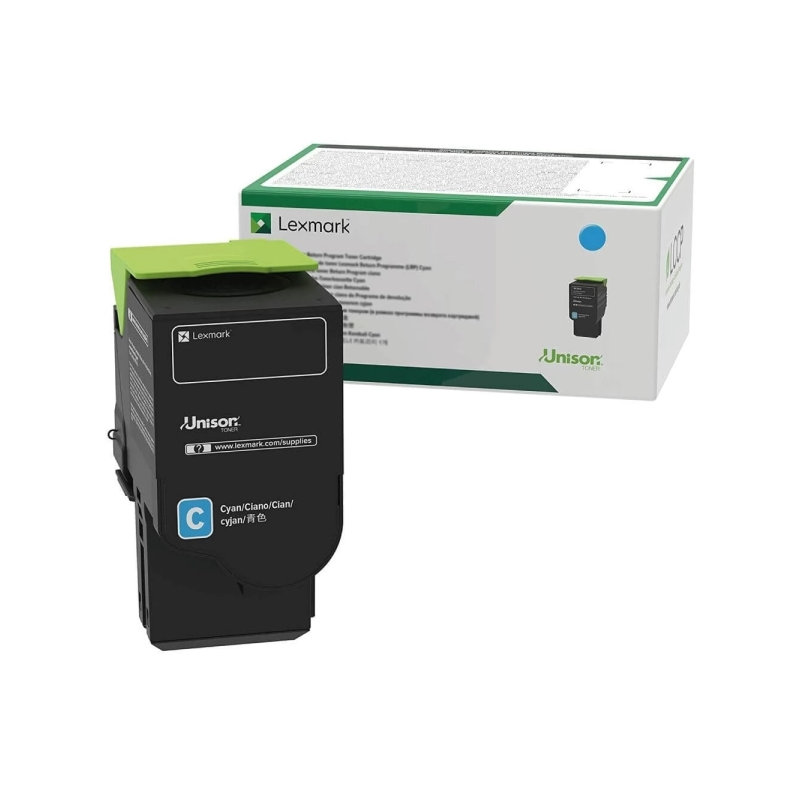 Cartouche de toner cyan XL Lexmark d'origine - 75M2XC0