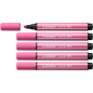 LOT de 5 Marqueur Stabilo Pen 68 MAX - Pointe en fibre biseautée - Course entre 1 et 5 mm environ. - Encre à base d'eau - Couleu