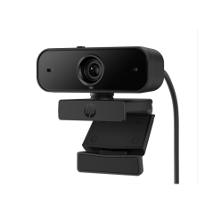 Webcam HP 435 Full HD 1080p - Mise au point automatique - Correction automatique de la luminosité et des couleurs - Champ de vis