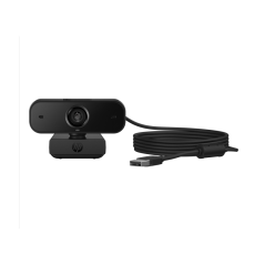 Webcam HP 435 Full HD 1080p - Mise au point automatique - Correction automatique de la luminosité et des couleurs - Champ de vis