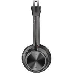 Casque Plantronics/Poly Voyager Focus 2 avec microphone Bluetooth 5.1 - Suppression du bruit - Oreillettes rembourrées - Autonom