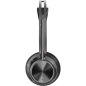 Casque Plantronics/Poly Voyager Focus 2 avec microphone Bluetooth 5.1 - Suppression du bruit - Oreillettes rembourrées - Autonom