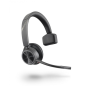 Casque mono HP Poly Voyager 4310-M avec microphone et base de chargement - Bluetooth 5.2 - Dongle USB-C - Noir