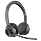 Plantronics Voyager 4320 UC M Casque Bluetooth avec microphone - Coussinets d'oreille rembourrés - Commandes du casque - Couleur