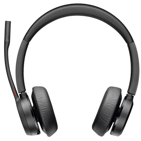 Plantronics Voyager 4320 UC M Casque Bluetooth avec microphone - Coussinets d'oreille rembourrés - Commandes du casque - Couleur