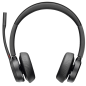 Plantronics Voyager 4320 UC M Casque Bluetooth avec microphone - Coussinets d'oreille rembourrés - Commandes du casque - Couleur