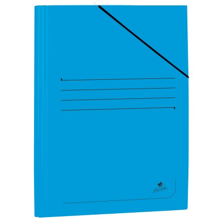 ✅ LOT de 20 Chemise Folio en Carton Laminé Mariola 500gr/m2 - Mesures 34x25cm - Fermeture avec Caoutchouc Élas en stock