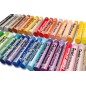 Pentel Pastels à l'huile Lot de 50 pastels à l'huile - Doux, crémeux et séchage lent - Couleurs assorties