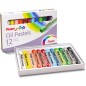 Pentel Pastels à l'huile Lot de 12 pastels à l'huile - Doux, crémeux et séchage lent - Couleurs assorties