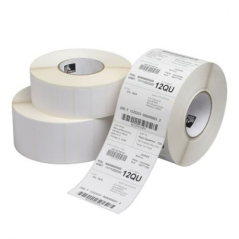 Lot de 12 rouleaux d'étiquettes perforées Zebra Z-Select 2000D 57 x 32 mm - 2 100 unités par rouleau - 800262-125