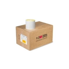 Zebra Z-Select 2000D Pack de 12 rouleaux d'étiquettes thermiques originales 102x102mm - Adhésif permanent - 700 unités par roule