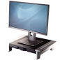 Fellowes Office Suites Support pour moniteur - 5 réglages de hauteur - Tiroir de rangement - Espace pour ordinateur portable - P