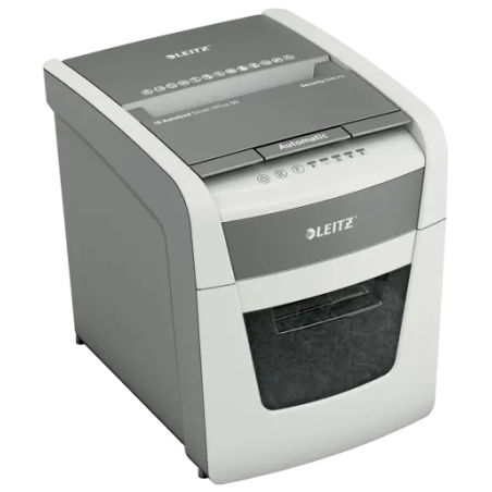 Destructeur de documents automatique Leitz IQ Autofeed 50X P4, coupe particules, alimentation automatique 50 feuilles, manuel 6