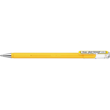 crayon mécanique jaune Pentel grip