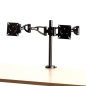 Fellowes Professional Series Double Monitor Arm - Hauteur Réglable - Profondeur Réglable - Inclinaison Réglable - Jusqu'à 10 kg