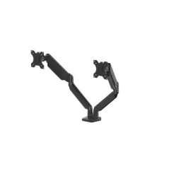 Fellowes Platinum Series Dual Monitor Arm - Jusqu'à 32" et 8 kg - 2 Ports USB - Système de gestion des câbles - Couleur Noir