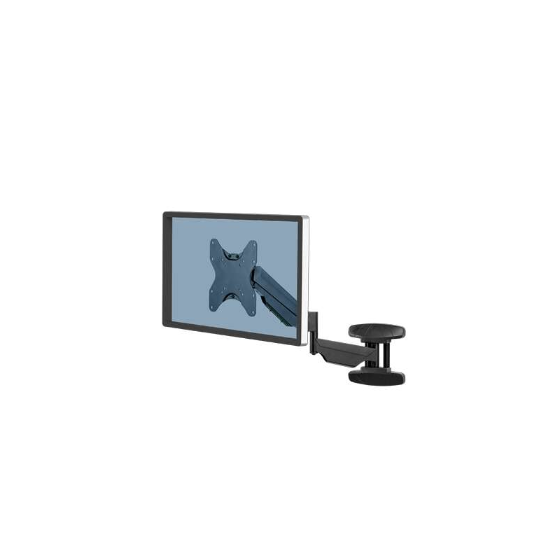 Fellowes Screen Wall Mount - Entièrement réglable - Système de ressort à gaz - Jusqu'à 42" ou 30 kg - Couleur Noir