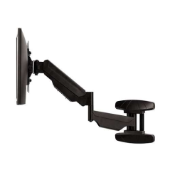 Fellowes Screen Wall Mount - Entièrement réglable - Système de ressort à gaz - Jusqu'à 42" ou 30 kg - Couleur Noir