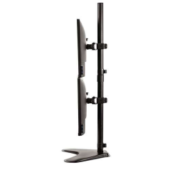 Support vertical pour deux écrans Fellowes Professional Series avec support - Jusqu'à 32 ? et 16 kg - Système de gestion des câb