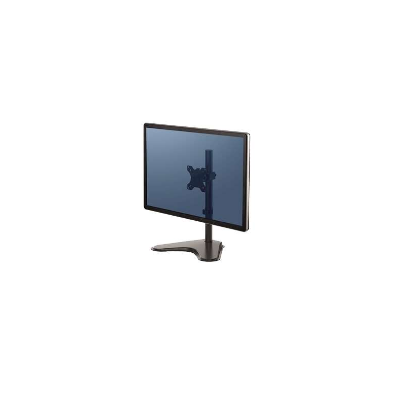 Fellowes Professional Series Support pour écran unique - Gestion des câbles intégrée - Jusqu'à 32" et 8 kg - Couleur Noir