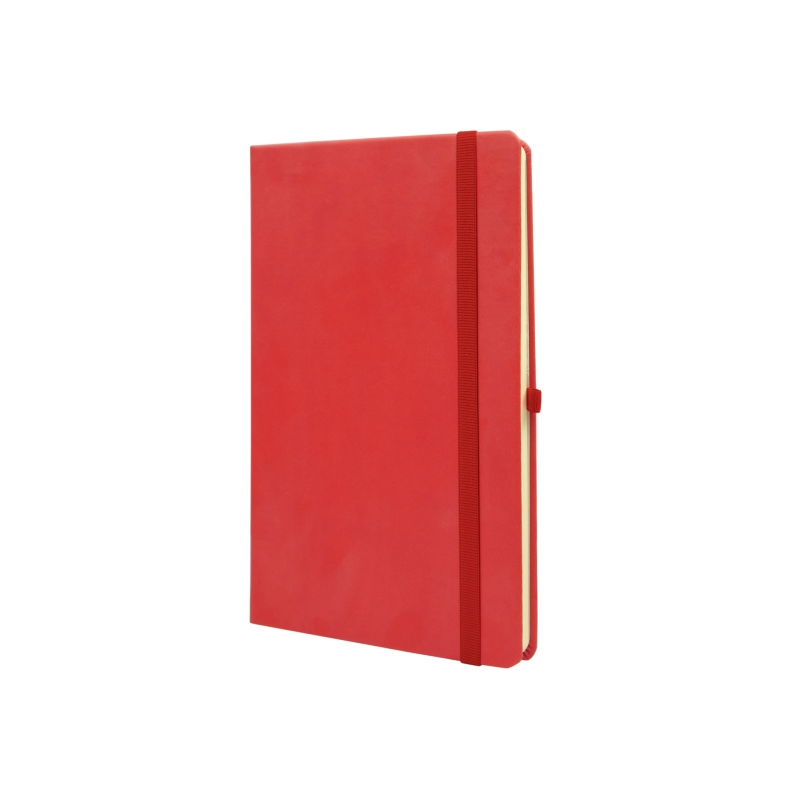 Cahier à couverture rigide Finocam Class - 96 feuilles - 130 x 210 mm - Papier crème 80 g/m² - Lisse - Pochette intérieure - Fer