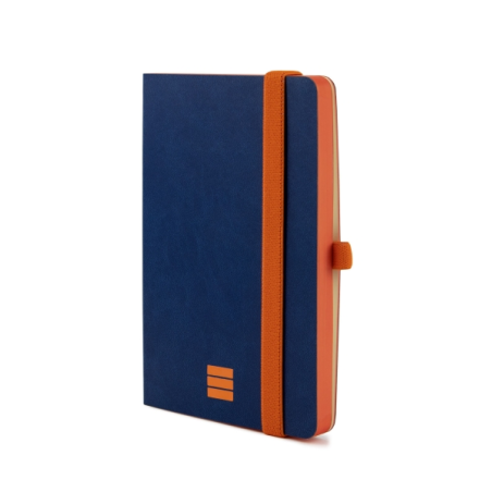 Carnet Finocam moderne et léger - 72 feuilles - 100 x 150 mm - Papier crème 80 g/m² - Lisse - Pochette intérieure - Fermeture él