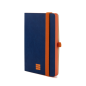 Carnet Finocam moderne et léger - 72 feuilles - 100 x 150 mm - Papier crème 80 g/m² - Lisse - Pochette intérieure - Fermeture él