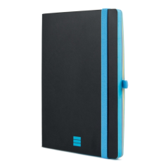Carnet Finocam moderne et léger - 72 feuilles - Format A5 - 148 x 210 mm - Papier crème 80 g/m² - Lisse - Pochette intérieure -