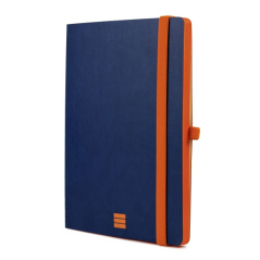 Carnet Finocam moderne et léger - 72 feuilles - Format A5 - 148 x 210 mm - Papier crème 80 g/m² - Lisse - Pochette intérieure -