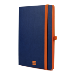 Carnet Finocam moderne et léger - 72 feuilles - Format A5 - 148 x 210 mm - Papier crème 80 g/m² - Lisse - Pochette intérieure -