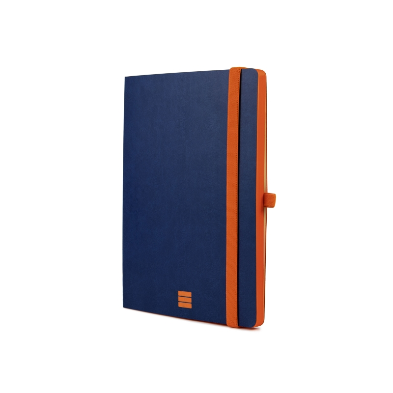 Carnet Finocam moderne et léger - 72 feuilles - Format A5 - 148 x 210 mm - Papier crème 80 g/m² - Lisse - Pochette intérieure -