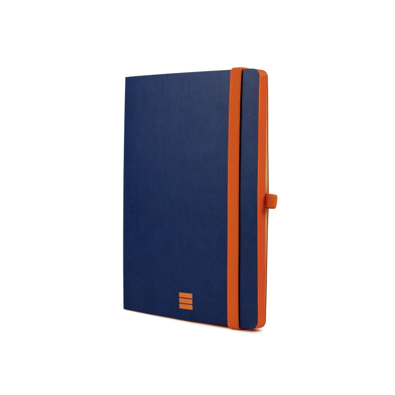 Carnet Finocam moderne et léger - 72 feuilles - Format A5 - 148 x 210 mm - Papier crème 80 g/m² - Lisse - Pochette intérieure -