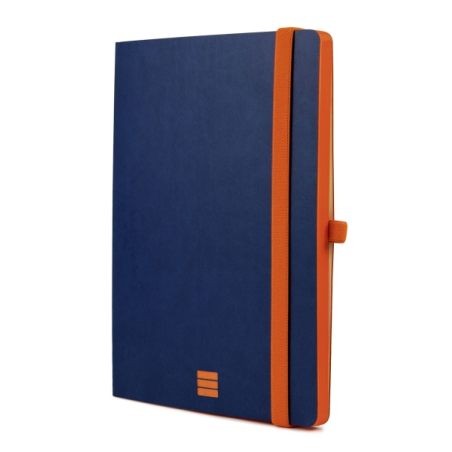 Carnet Finocam moderne et léger - 72 feuilles - Format A5 - 148 x 210 mm - Papier crème 80 g/m² - Lisse - Pochette intérieure -