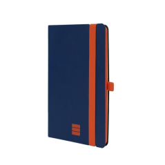 Carnet Finocam moderne et léger - 72 feuilles - 100 x 150 mm - Papier crème 80 g/m² - Pochette intérieure - Fermeture élastique