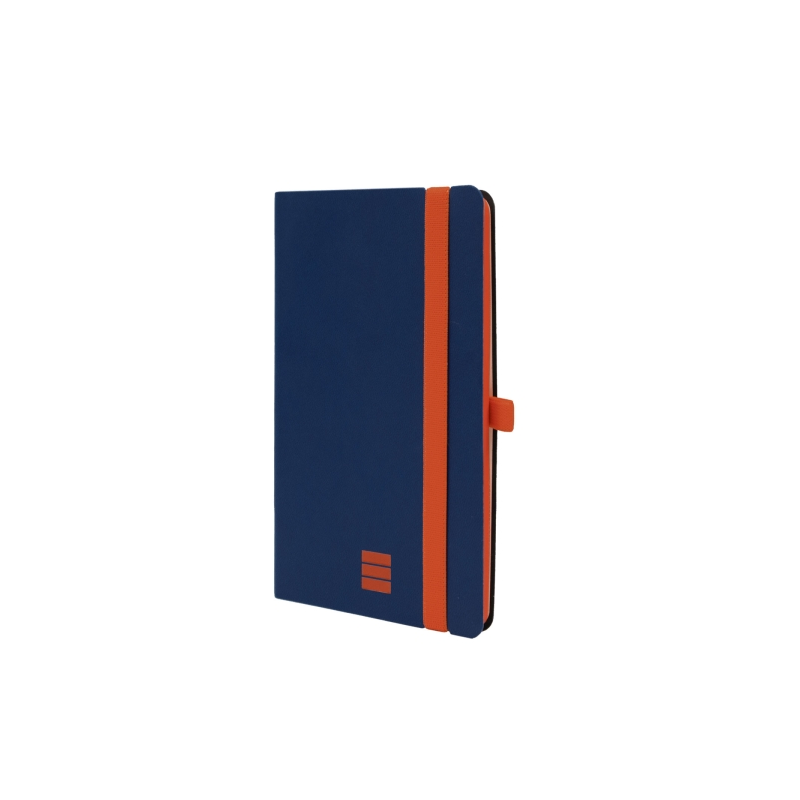 Carnet Finocam moderne et léger - 72 feuilles - 100 x 150 mm - Papier crème 80 g/m² - Pochette intérieure - Fermeture élastique