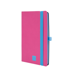 Carnet léger et moderne Finocam - 72 feuilles - 100 x 150 mm - Papier crème 80 g/m² - Pochette intérieure - Fermeture élastique