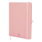 Carnet à couverture rigide Finocam Nexo - 72 feuilles - Format A5 - 148 x 210 mm - Papier crème 80 g/m² - Lisse - Pochette intér